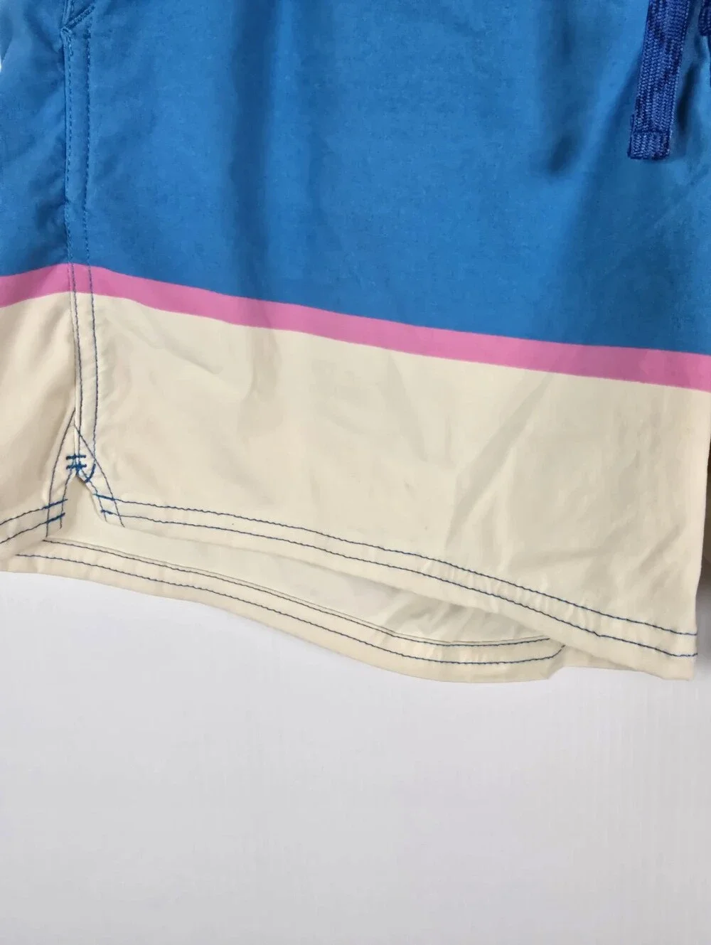 Patagonia Men's Stretch Wavefarer Volley Swim Shorts Colorblock Size M